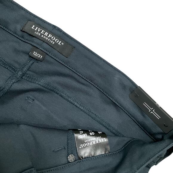 Liverpool Los Angeles Leggings Dark Knight Size 12 NWT - Picture 5 of 11